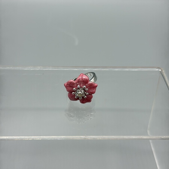 KENNETH JAY LANE FLOWER RING - Picture 2 of 7